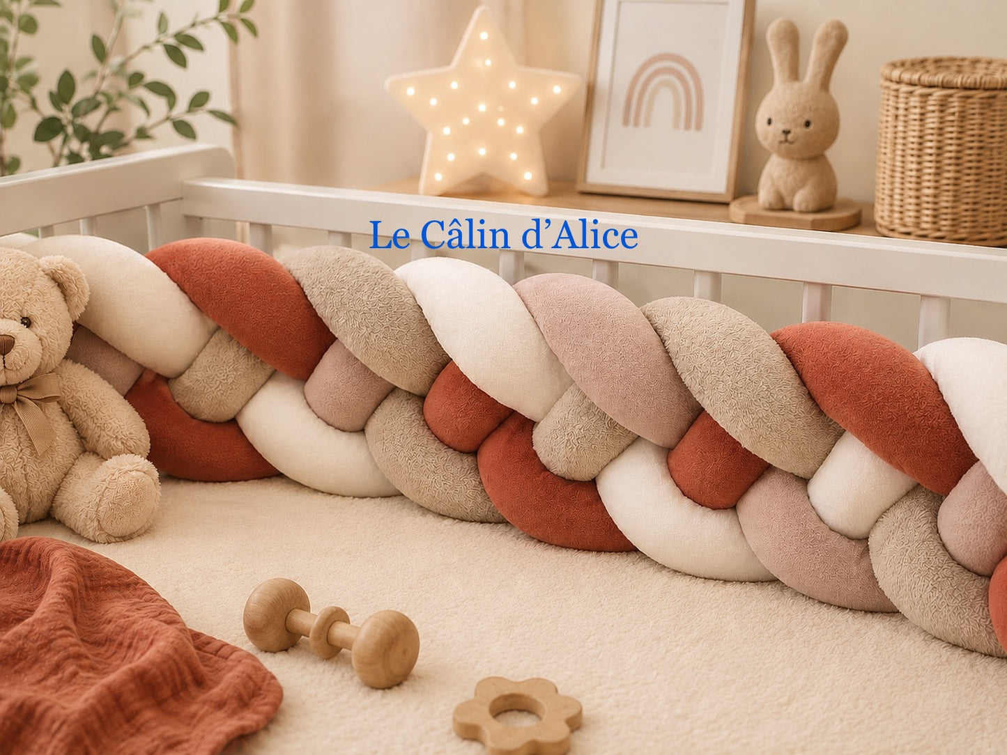 Tresse de lit 4 brins