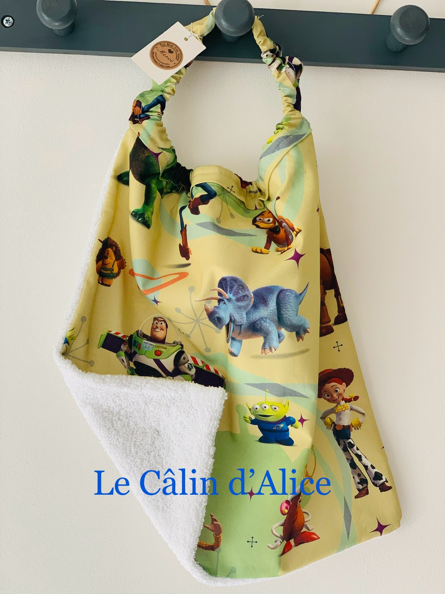 Bavoir élastique Toy Story - Bavoir cantine