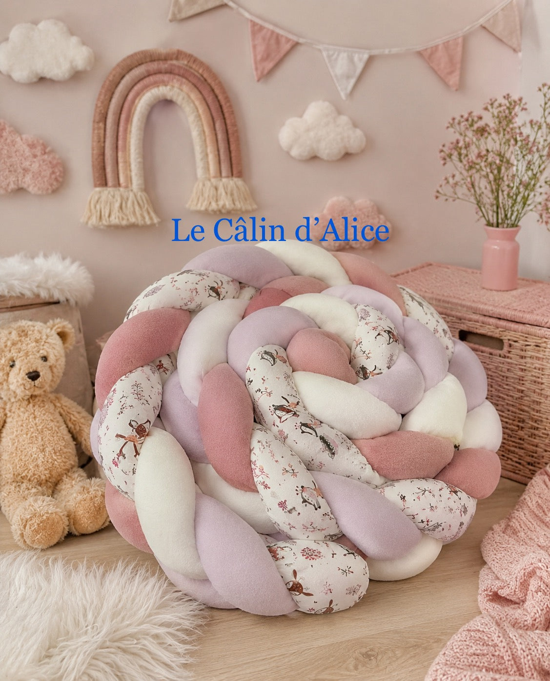 Tresse de lit 4 brins