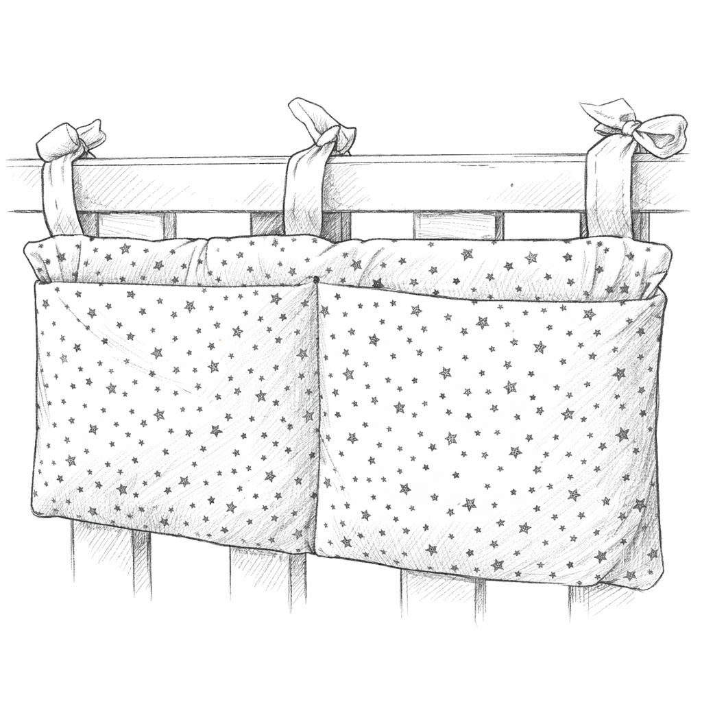 Organisateur de lit/ Range doudou