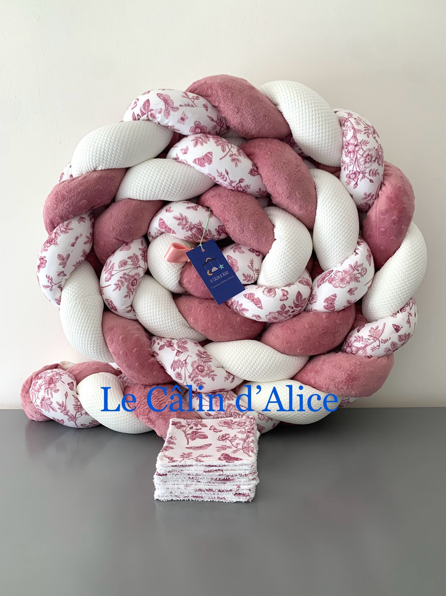 Ensemble tresse de lit +10 lingettes