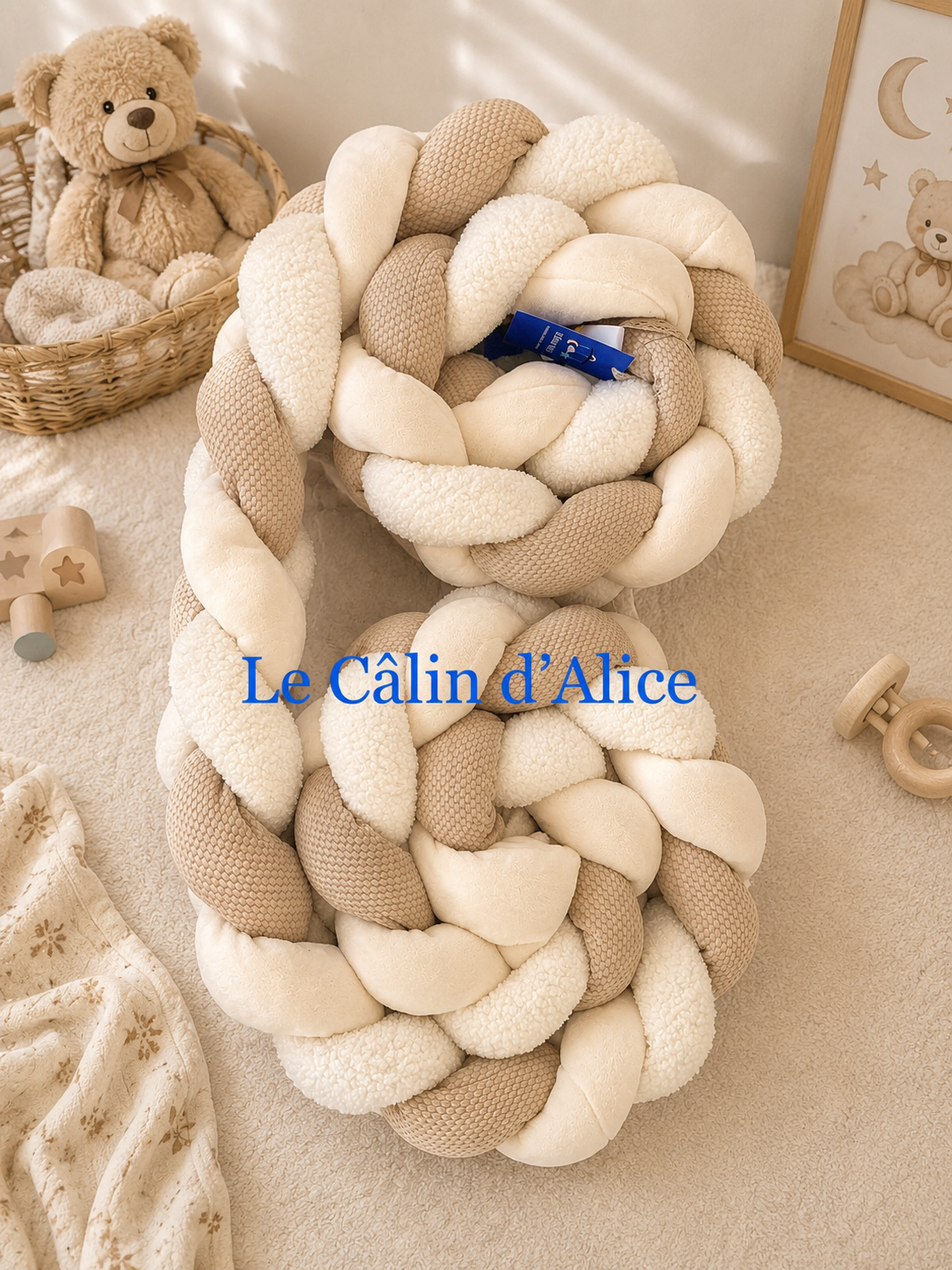Tresse de lit 3 brins