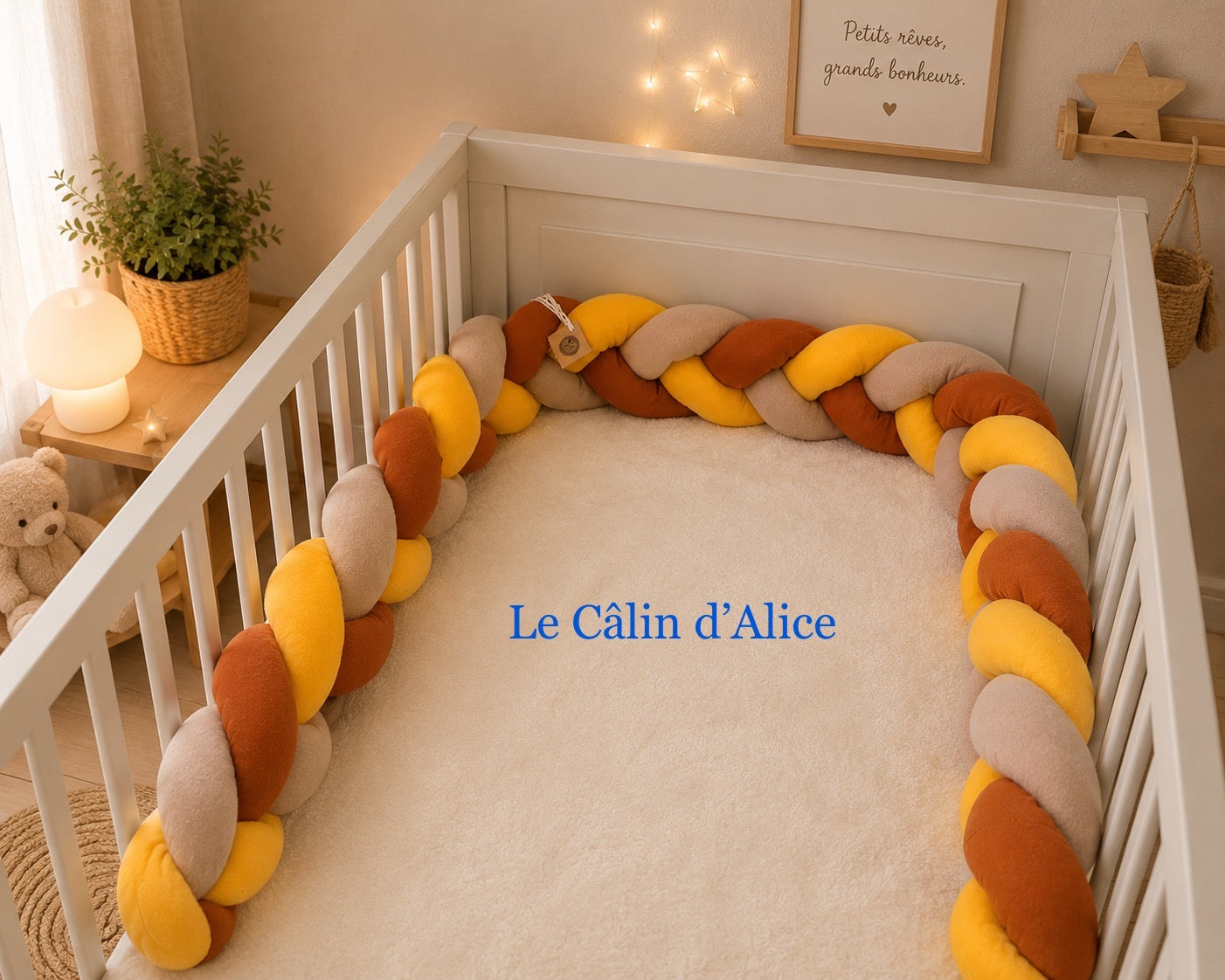 Tresse de lit 3 brins