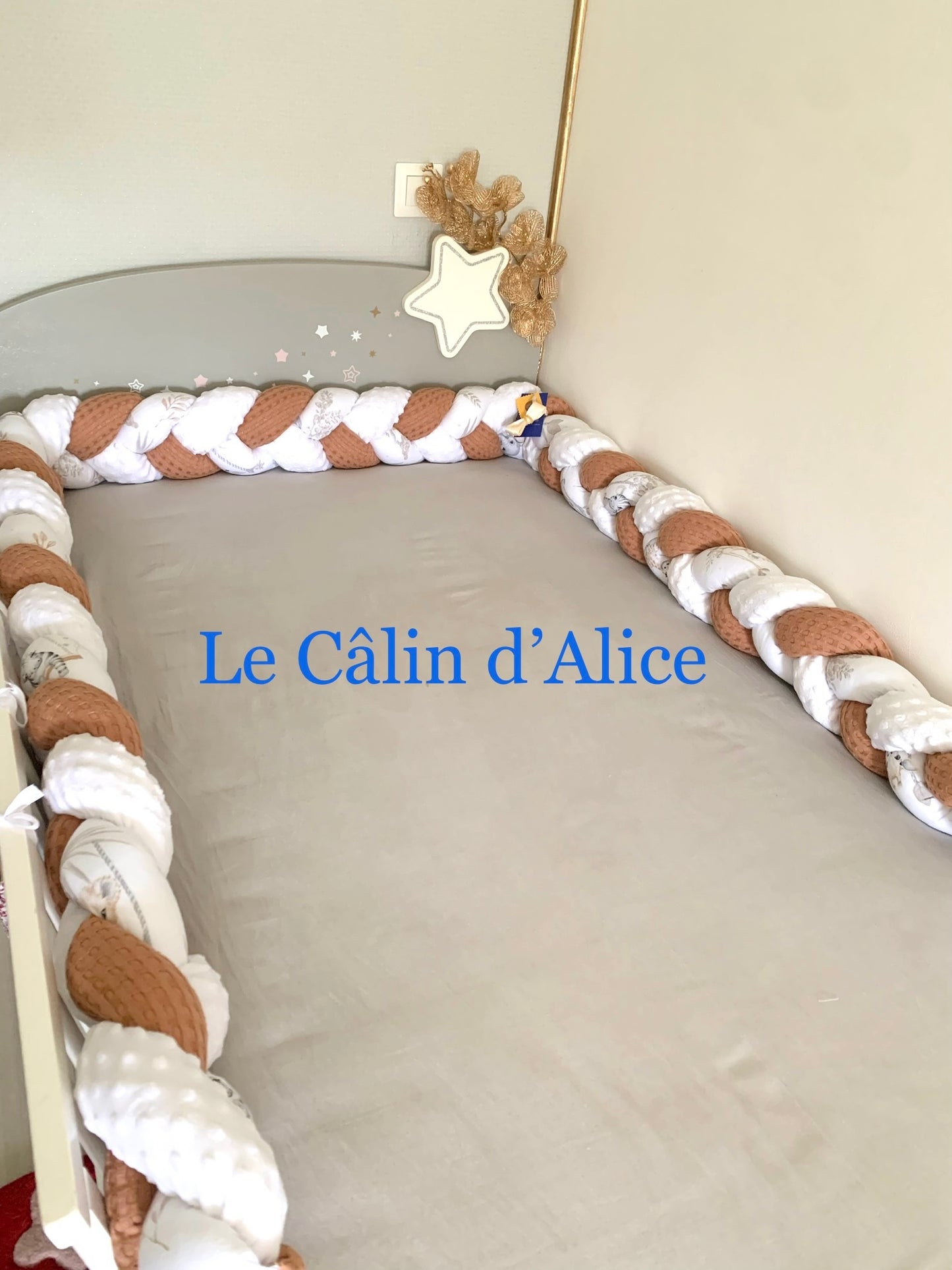 Tresse de lit 3 brins 3m60