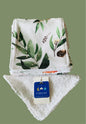Lot de 8 lingettes lavables motif animaux de la forêt