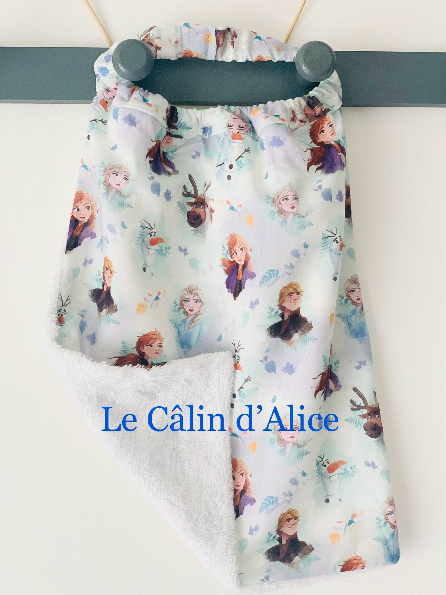 Bavoir élastique Reine des Neiges - Bavoir Cantine