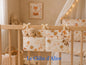 Range Doudou Bébé Fleurs des Champs – Organisateur de Lit Fait Main | Cadeau Naissance
