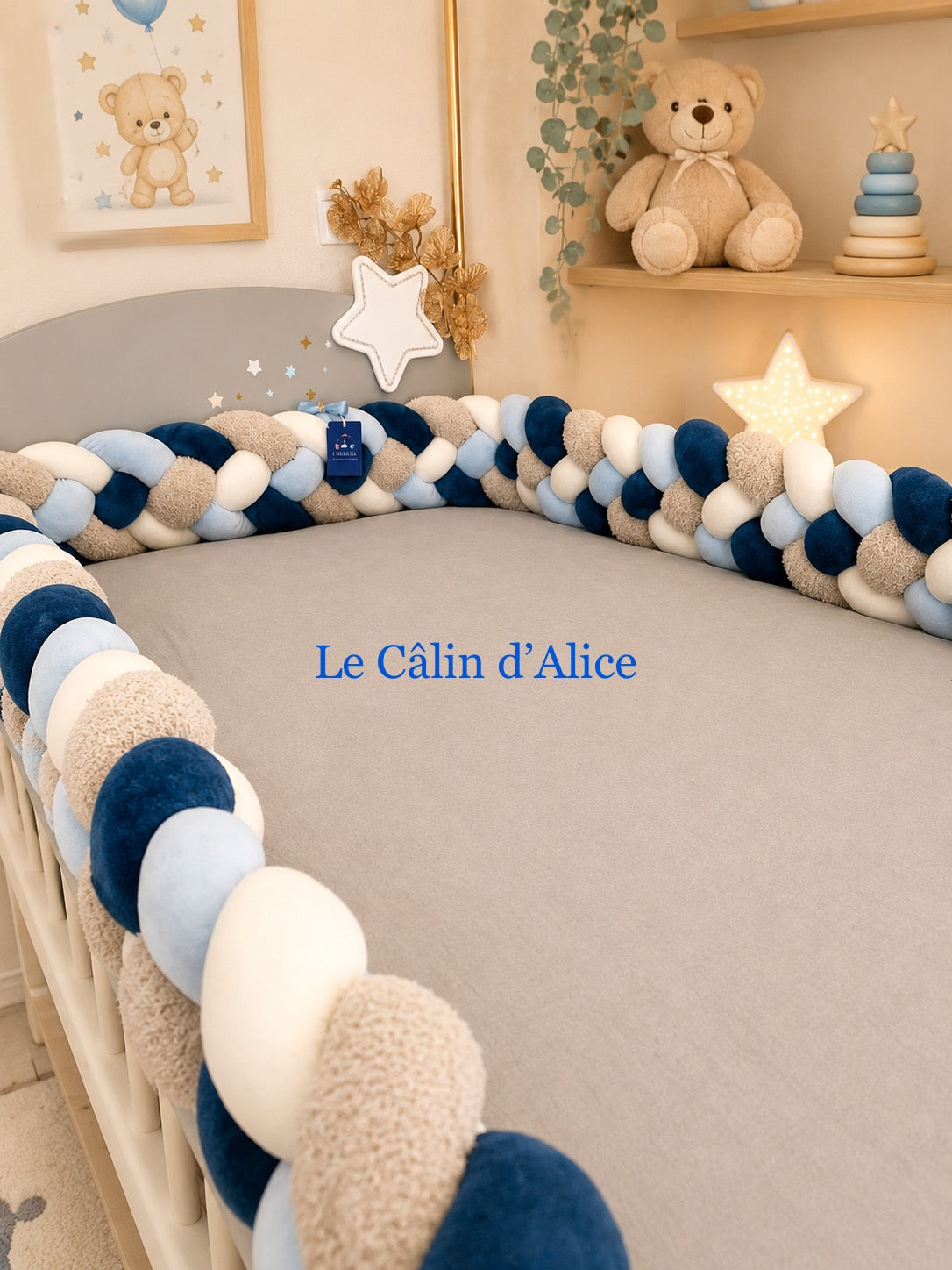 Tresse de lit 4 brins