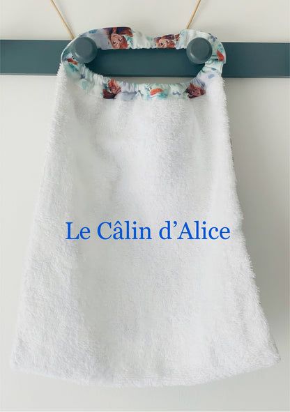 Bavoir élastique Reine des Neiges - Bavoir Cantine