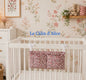Range Doudou Bébé Motif Liberty – Organisateur de Lit Fait Main | Cadeau Naissance