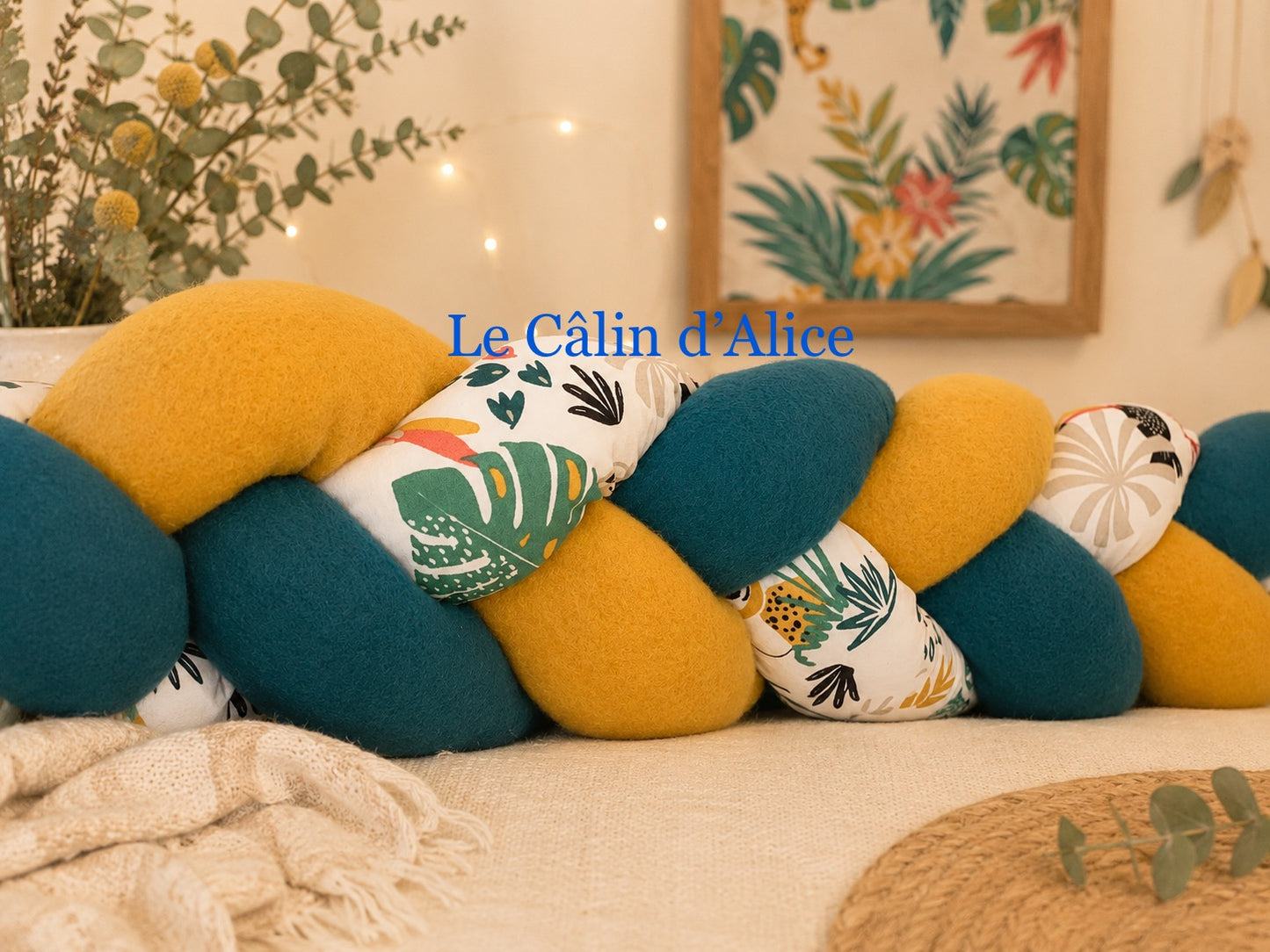 Tresse de lit 3 brins