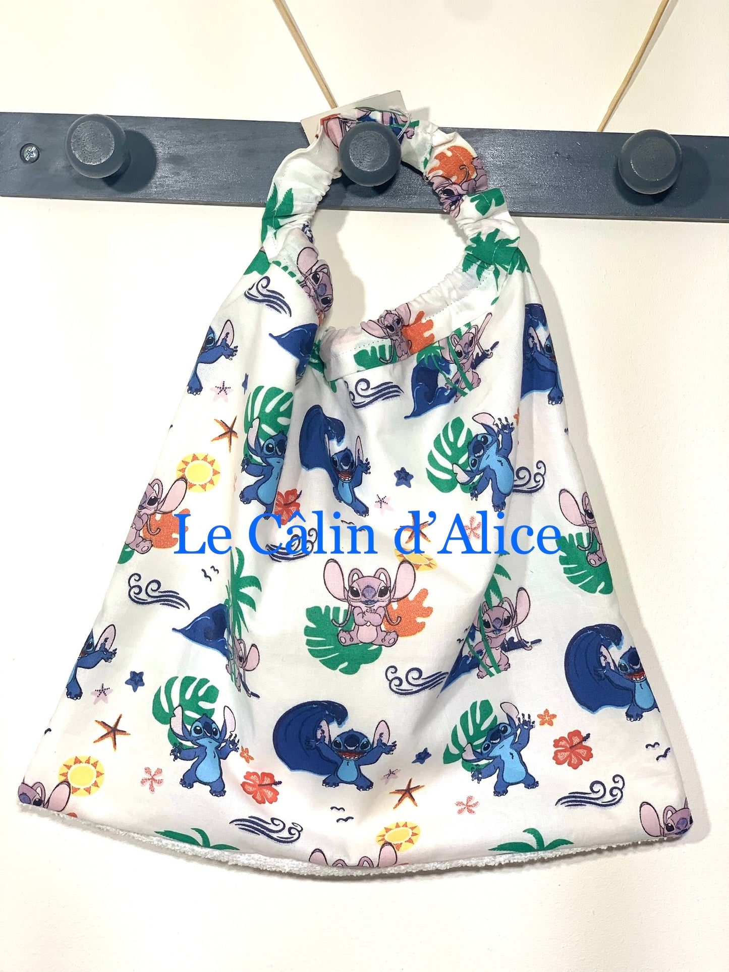 Bavoir élastique stitch - bavoir cantine