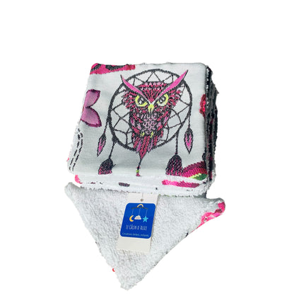 Lot de 10 lingettes lavables