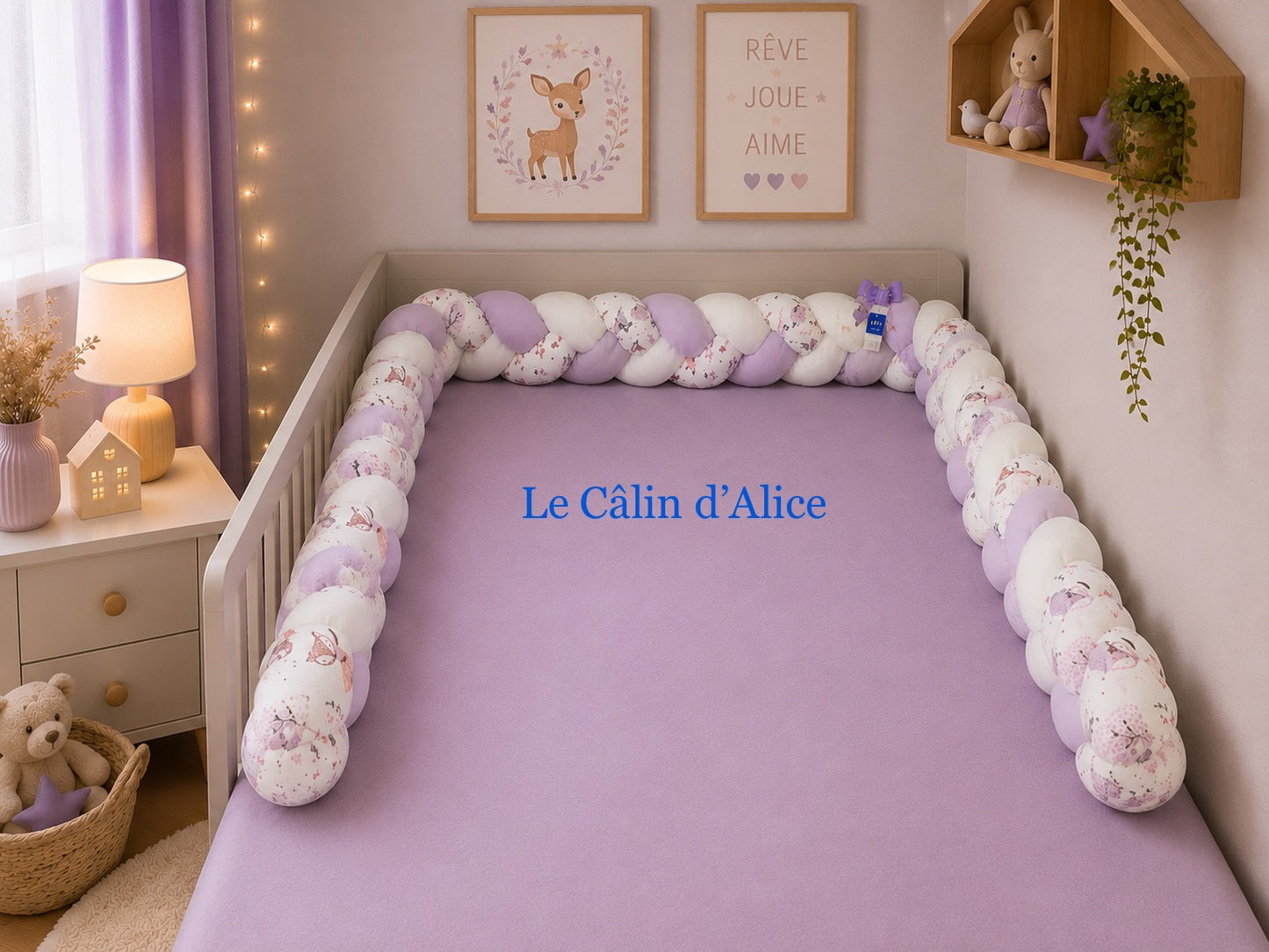 Tresse de lit 3 brins