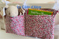 Range Doudou Bébé Motif Liberty – Organisateur de Lit Fait Main | Cadeau Naissance