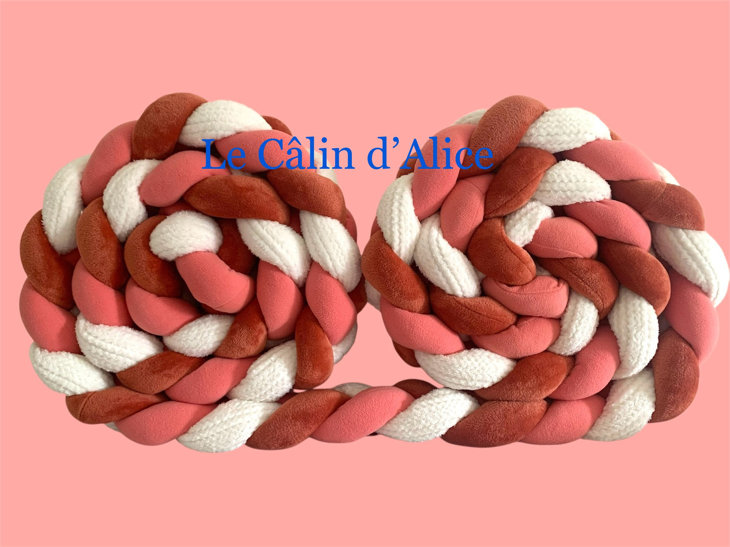 Ensemble tresse de lit 6m40 + range doudou