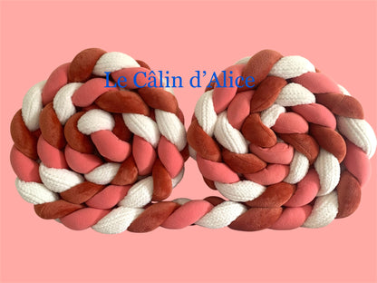 Ensemble tresse de lit 6m40 + range doudou