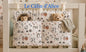Range Doudou Bébé Motif Hérisson – Organisateur de Lit Fait Main | Cadeau Naissance