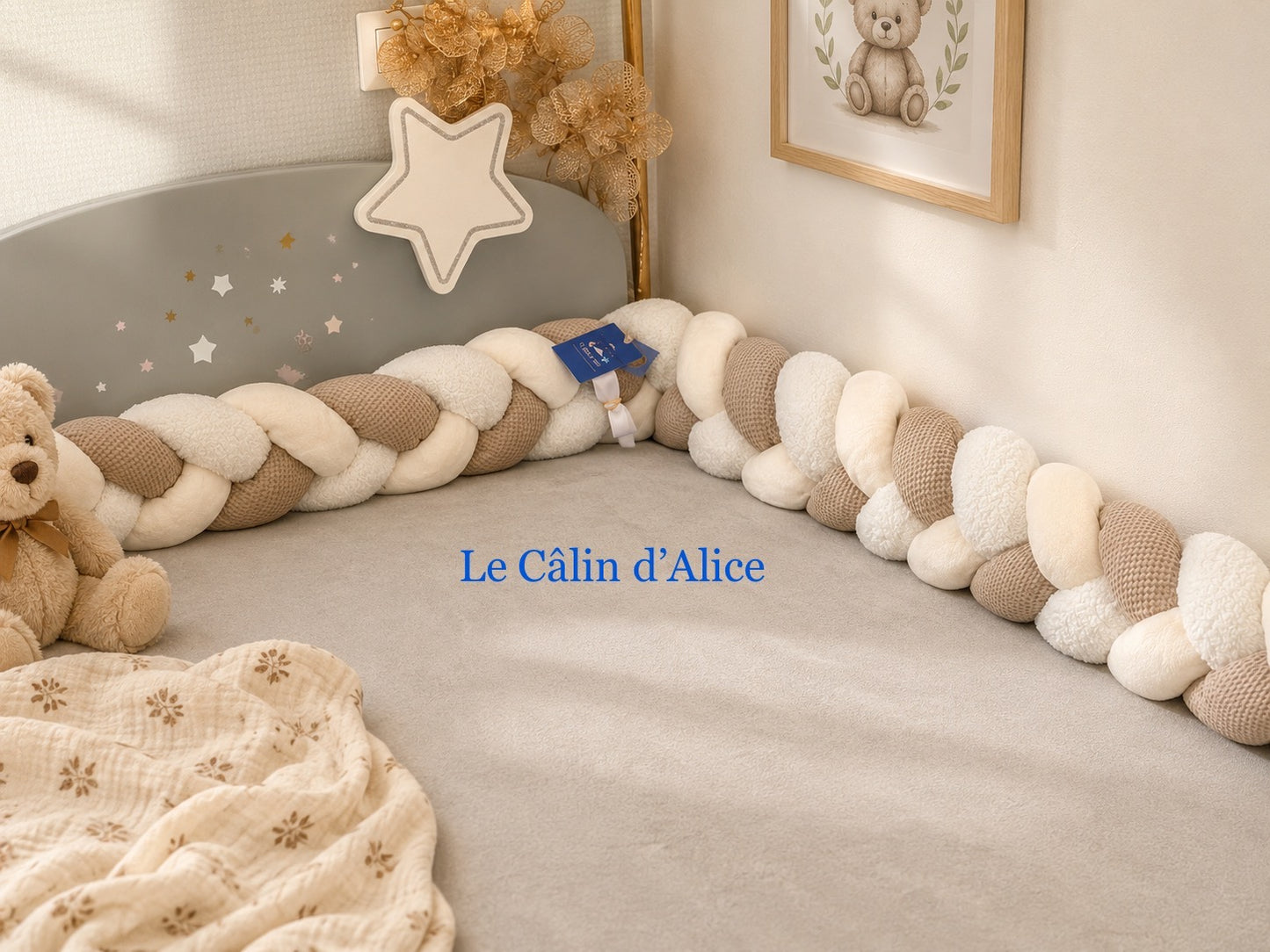 Tresse de lit 3 brins