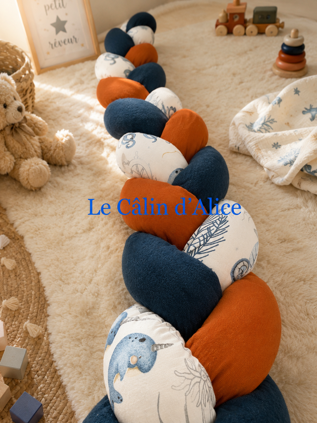 Tresse de lit 3 brins