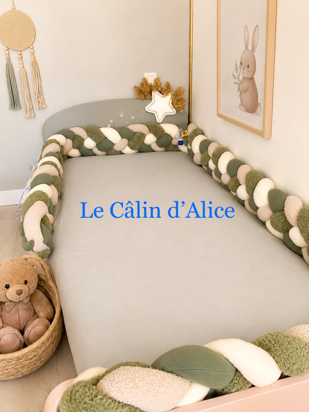 Tresse de lit 3 brins