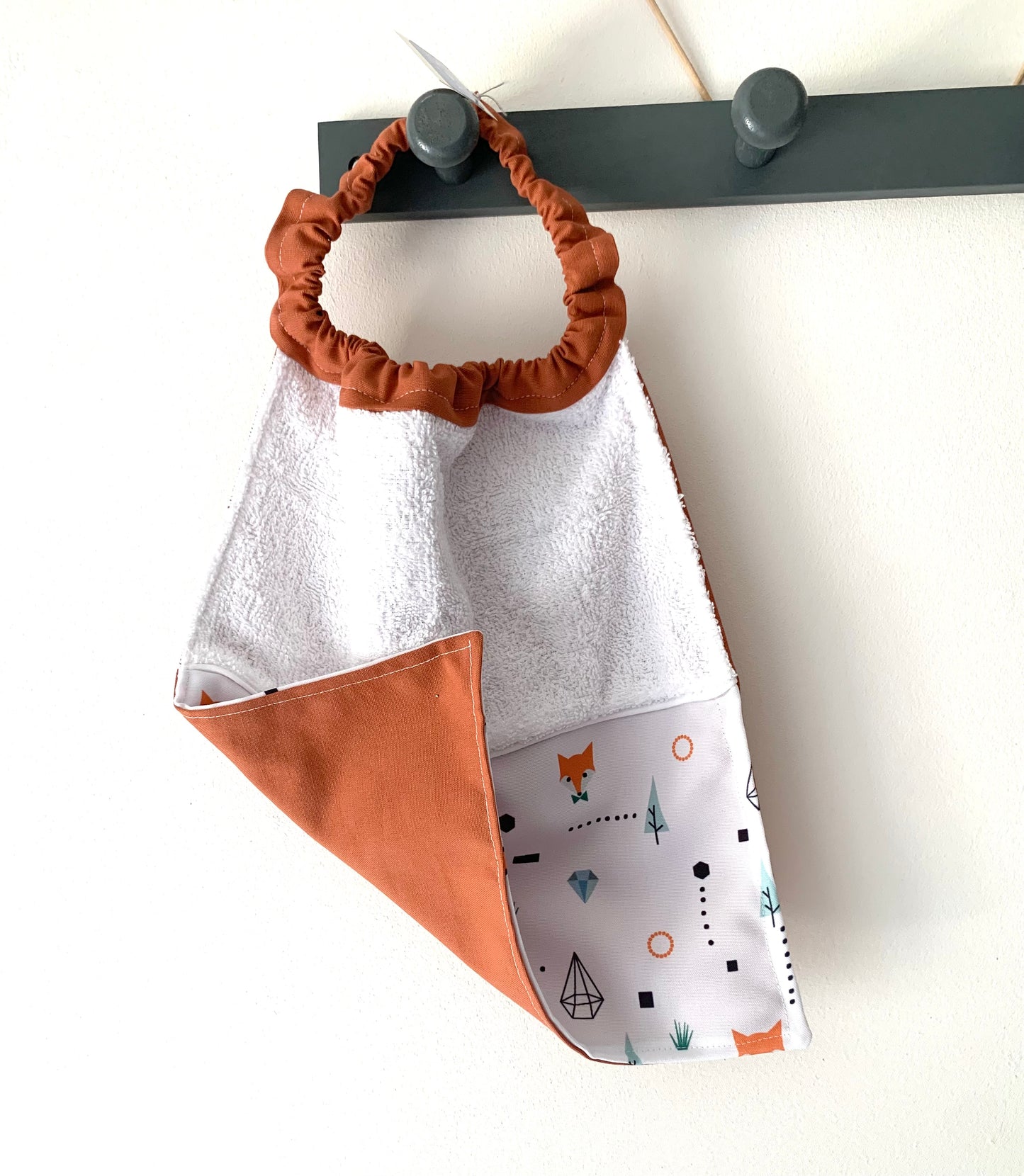 Bavoir motif renard - bavoir cantine