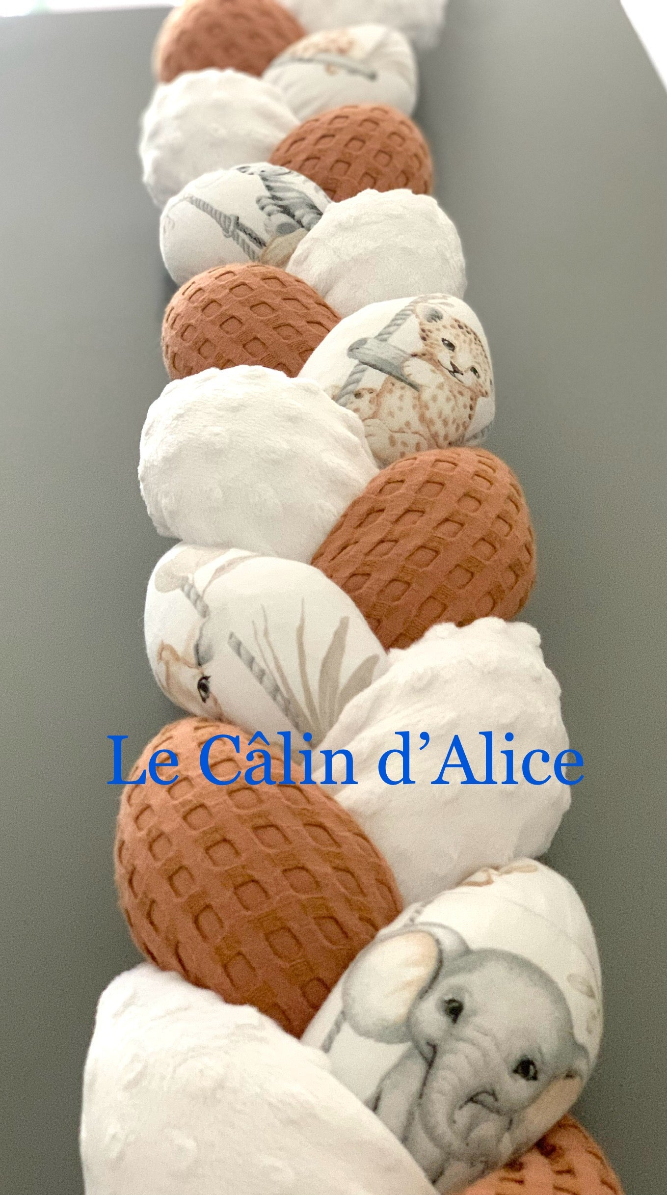 Tresse de lit 3 brins 3m60